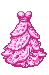 Pink Petal Dress artwork