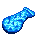 Blue Petal Dress ground sprite