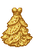 Gold Petal Dress artwork