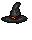 Black Magical Hat ground sprite