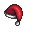 Red Santa Hat ground sprite