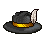 Gold Feather Hat artwork