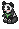 Panda Buddy ground sprite