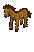 Taupe Test Horse ground sprite