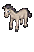 White Test Horse ground sprite