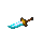 Ice Force Dagger ground sprite