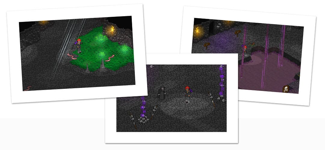 Screenshot from the dev post