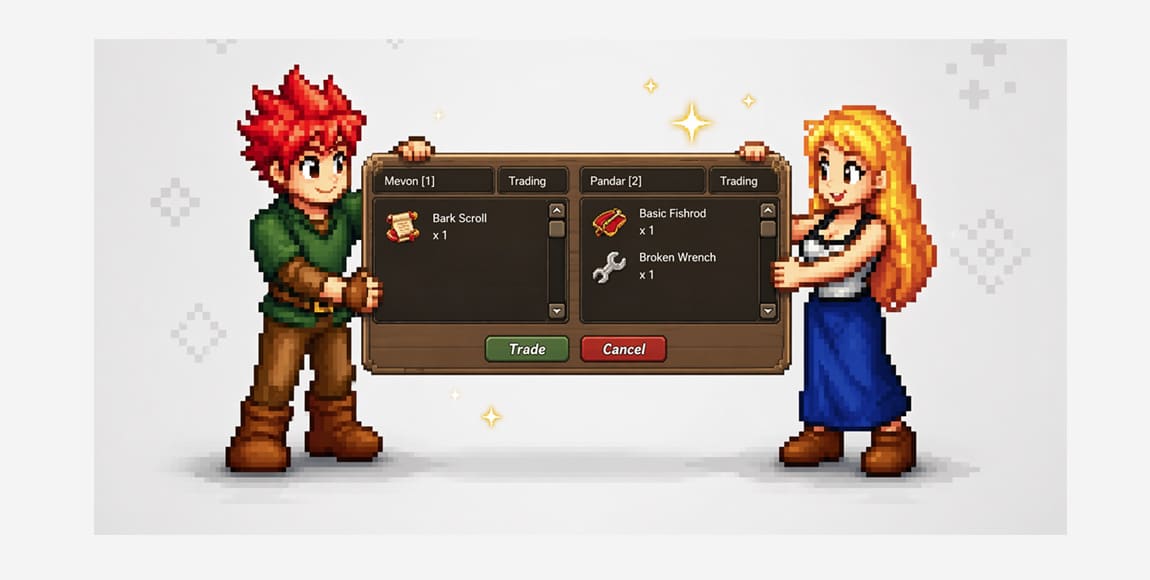 Screenshot from the dev post