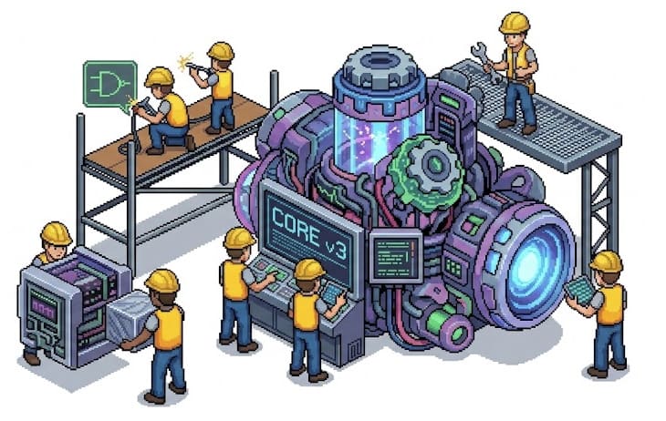 Screenshot from the dev post