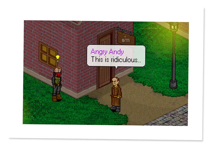 Screenshot from the dev post