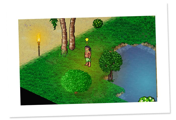 Screenshot from the dev post