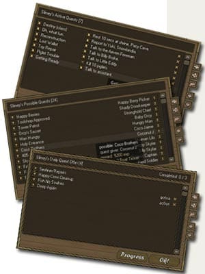 Screenshot from the dev post