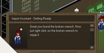Screenshot from the dev post