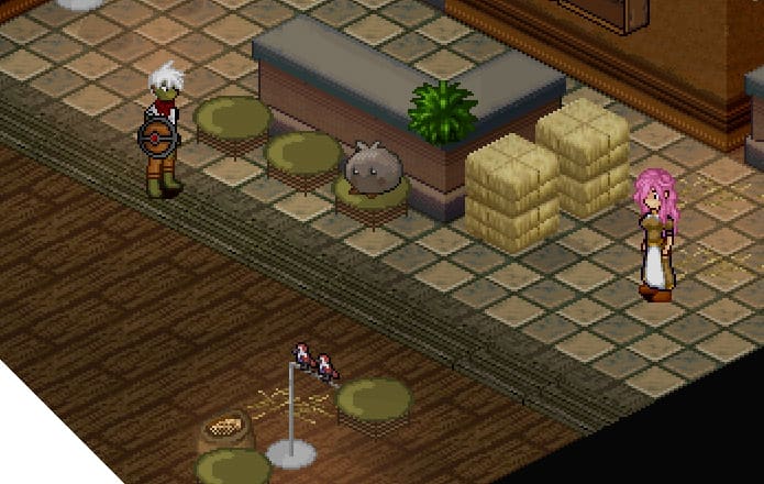 Screenshot from the dev post