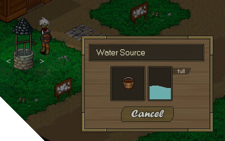 Screenshot from the dev post