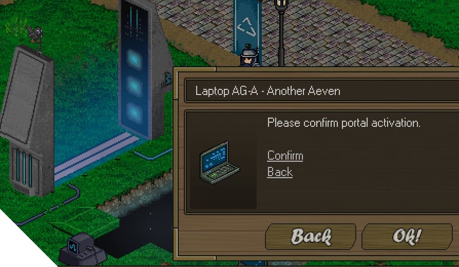 Screenshot from the dev post