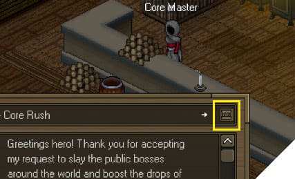 Screenshot from the dev post