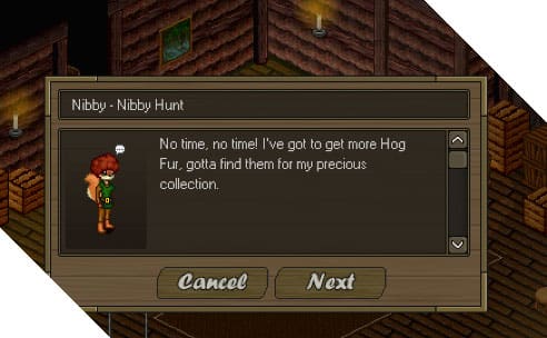 Screenshot from the dev post