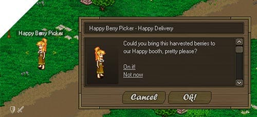 Screenshot from the dev post