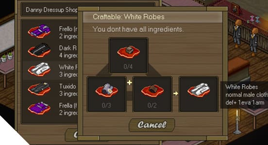 Screenshot from the dev post