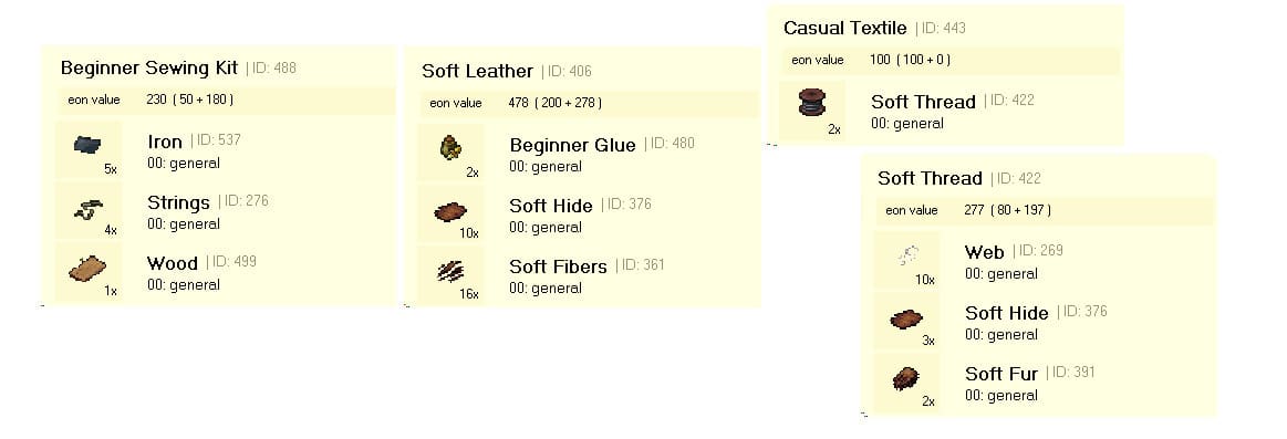 Screenshot from the dev post