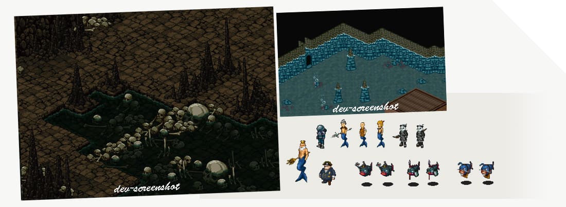 Screenshot from the dev post