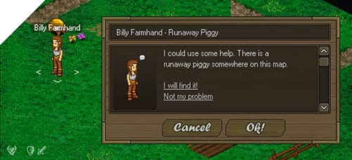 Screenshot from the dev post