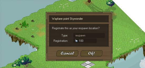 Screenshot from the dev post
