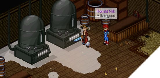 Screenshot from the dev post