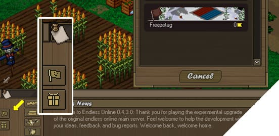 Screenshot from the dev post