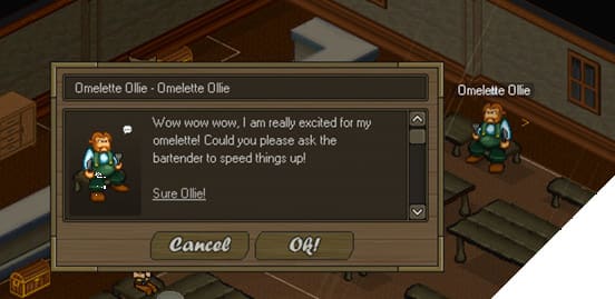 Screenshot from the dev post