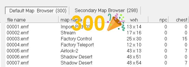 Screenshot from the dev post
