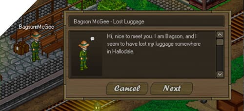 Screenshot from the dev post