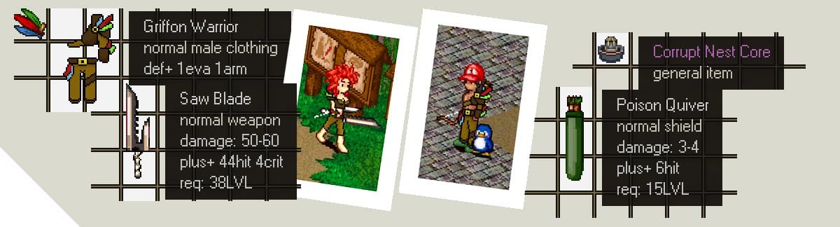 Screenshot from the dev post