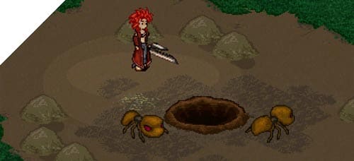 Screenshot from the dev post
