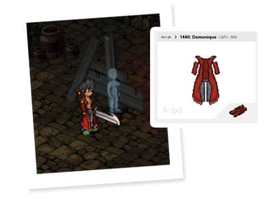 Screenshot from the dev post