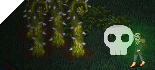 Screenshot from the dev post
