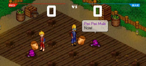 Screenshot from the dev post
