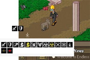Screenshot from the dev post