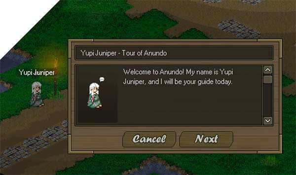 Screenshot from the dev post