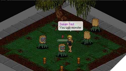 Screenshot from the dev post
