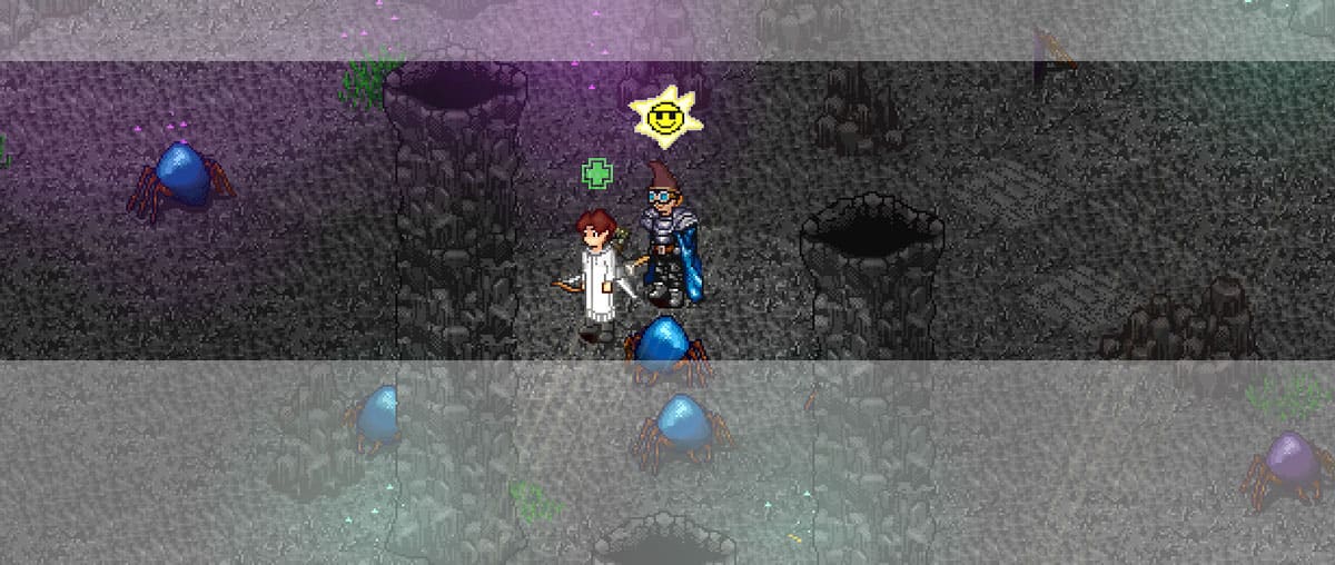 Screenshot from the dev post