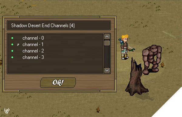 Screenshot from the dev post