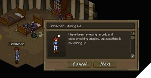 Screenshot from the dev post