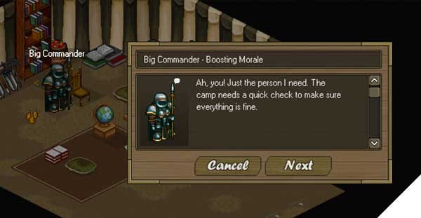 Screenshot from the dev post