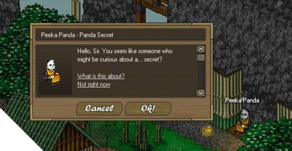 Screenshot from the dev post