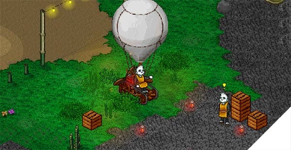 Screenshot from the dev post