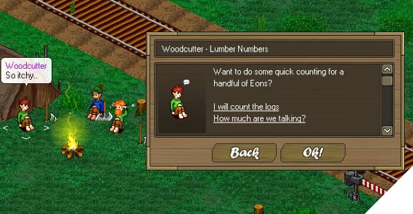 Screenshot from the dev post