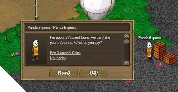 Screenshot from the dev post