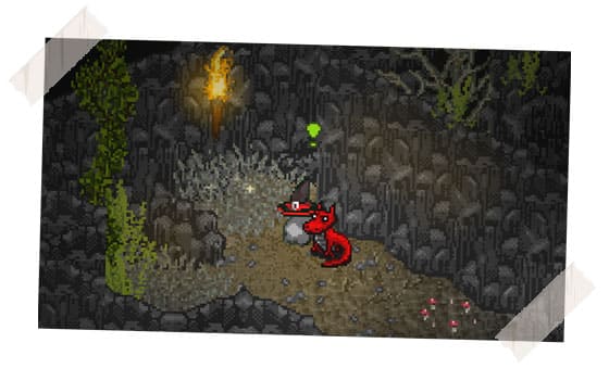 Screenshot from the dev post